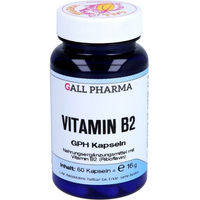 Produktbild von Gall Pharma Vitamin B2 Gph Kapseln 1,6 mg für Erwachsene 60 Stück