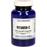 Produktbild von GALL PHARMA Vitamin C Ascorbinsäure 100 mg Kapseln 120 Stück für Erwachsene