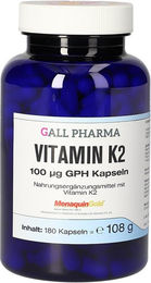 Gall Pharma Vitamin K2 MK-7 100 µg Kapseln 180 Stück – Bild 1 von 3