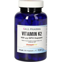 Produktbild von Gall Pharma Vitamin K2 MK-7 100 µg Kapseln 180 Stück