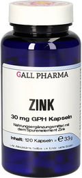 GALL PHARMA Zink Bisglycinat 30 mg Kapseln für Erwachsene 120 Stück – Bild 1 von 2
