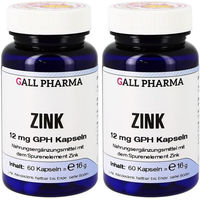 Produktbild von GALL PHARMA Zink Gluconat 12 mg Kapseln für Sportler und Senioren 60 Stück