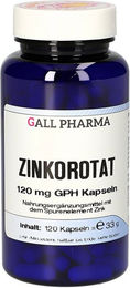Gall Pharma Zinkorotat 120 mg Kapseln glutenfrei und laktosefrei – Bild 1 von 2