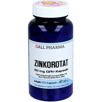 Produktbild von Gall Pharma Zinkorotat 60 mg Kapseln für Erwachsene 120 Stück
