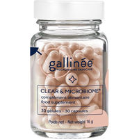 Produktbild von Gallinée Clear & Microbiome Kapseln für zu Akne neigende Haut