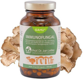 Gamu ImmunoFungal Kräuter-Komplex mit Vitamin B12 vegan glutenfrei laktosefrei 180 Kapseln – Bild 1 von 1