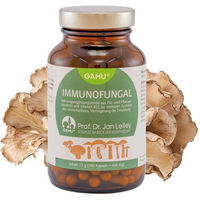 Produktbild von Gamu ImmunoFungal Kräuter-Komplex mit Vitamin B12 vegan glutenfrei laktosefrei 180 Kapseln