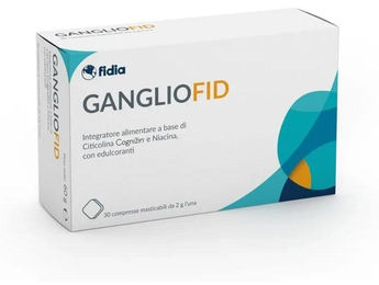GANGLIOFID 30 Lutschtabletten von Fidia Farmaceutici mit Cholin, zuckerfrei, glutenfrei und laktosefrei – Bild 1 von 1