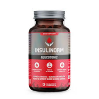Produktbild von GEBERICH Insulinorm Kapseln mit Berberin, Shiitake und Grünem Tee vegan 30 Kapseln