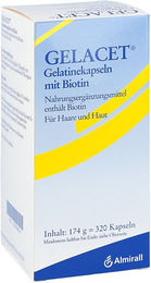 Gelacet Biotin Gelatinekapseln 320 mg – Bild 1 von 1