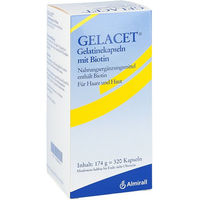 Produktbild von Gelacet Gelatinekapseln mit Biotin