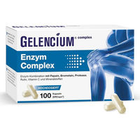 Produktbild von Gelencium Enzym Complex hochdosiert mit Bromelain vegan ohne Zusatzstoffe 100 Kapseln