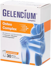 Gelencium Osteo Complex Calcium 800 mg Citrat zuckerfrei 30 Sticks – Bild 1 von 2