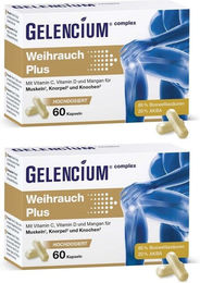 GELENCIUM Weihrauch Plus hochdosiert 1.000 mg mit Boswellia Kapseln vegan 120 Stück – Bild 1 von 1