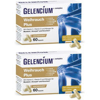 Produktbild von GELENCIUM Weihrauch Plus hochdosiert 1.000 mg mit Boswellia Kapseln vegan 120 Stück