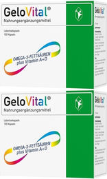 GeloVital Lebertrankapseln mit Vitamin A und Vitamin D für Kinder, Erwachsene sowie Schwangere und Stillende, 100 Kapseln – Bild 1 von 1