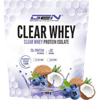 Produktbild von GEN Clear Whey Protein Isolat Pulver laktosefrei und glutenfrei 900 g