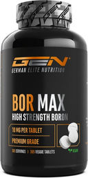Gen Nutrition GEN Bor Max Bor Tabletten vegan glutenfrei laktosefrei für Sportler 100 Stück – Bild 1 von 3