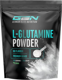 GEN Nutrition L-Glutamin Pulver vegan glutenfrei laktosefrei 750 g – Bild 1 von 3