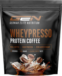 GEN Wheypresso Protein Kaffee Pulver – Bild 1 von 2
