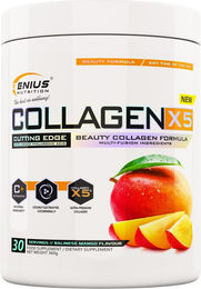 Genius Nutrition Collagen X5 Mango Pulver – Bild 1 von 2