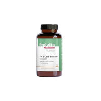 Produktbild von Genius Nutrition Fat & Carb Blocker Kapseln vegan, glutenfrei und alkoholfrei, 120 Kapseln