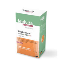 Produktbild von Genius Nutrition Feelvita NeoXanthin Beauty-Kollagen-Kombi 28 Sticks