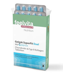 Genius Nutrition Gelenk SuperFit Dual Tabletten ohne Zusatzstoffe 30 Stück – Bild 1 von 2