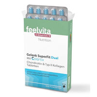 Produktbild von Genius Nutrition Gelenk SuperFit Dual Tabletten ohne Zusatzstoffe 30 Stück