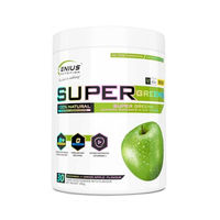 Produktbild von Genius Nutrition Super Greens Superfood-Mischung Apfel Pulver 300g pflanzlicher Ursprung