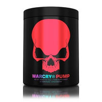 Produktbild von Genius Nutrition Warcry PUMP Pre-Workout Pulver Fruit Punch 400g