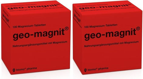 geo-magnit Citrat Tabletten von biomo pharma GmbH glutenfrei und laktosefrei für Sportler – Bild 1 von 1