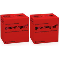 Produktbild von geo-magnit Citrat Tabletten von biomo pharma GmbH glutenfrei und laktosefrei für Sportler