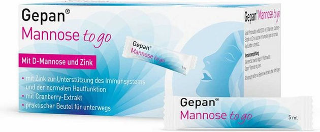 Gepan Mannose to go Trinkfertige Mannose mit Zink Flüssig – Bild 1 von 1