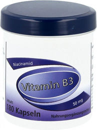 Gerimed Vitamin B3 Niacin 50 mg Kapseln 180 Stück – Bild 1 von 1