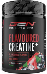 German Elite Nutrition Creatine+ Pulver zuckerfrei mit Geschmack – Bild 1 von 2