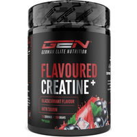 Produktbild von German Elite Nutrition Creatine+ Pulver zuckerfrei mit Geschmack