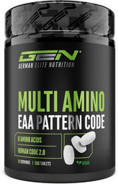 German Elite Nutrition EAA Multi Amino Aminosäuren Tabletten vegan 500 Stück – Bild 1 von 7