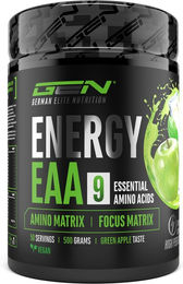German Elite Nutrition GEN Energy EAA vegan glutenfrei zuckerfrei – Bild 1 von 3