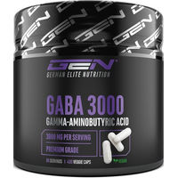 Produktbild von German Elite Nutrition GEN GABA 400 mg Kapseln 1200 Stück laktosefrei und glutenfrei