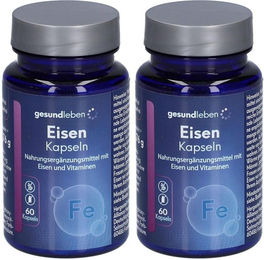 GESUND LEBEN Eisen 15 mg Kapseln 60 Stück – Bild 1 von 1