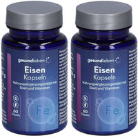 Produktbild von GESUND LEBEN Eisen 15 mg Kapseln 60 Stück