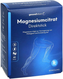 Gesund Leben Magn Citr Dir Magnesium Citrat Pulver Zitrone – Bild 1 von 1