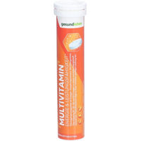 Produktbild von gesund leben Multivitamin Brausetabletten Orange-Grapefruit ohne Aspartam