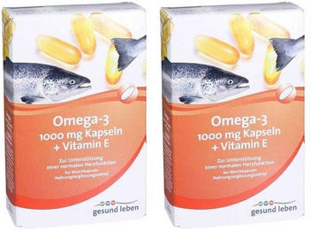 GESUND LEBEN Omega-3 1.000 mg Kapseln – Bild 1 von 1