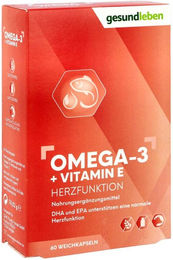 Gesund Leben Omega-3 1.000 mg mit Vitamin E Kapseln – Bild 1 von 2