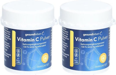 gesund leben Vitamin C Pulver mit Ascorbinsäure – Bild 1 von 1