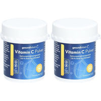 Produktbild von gesund leben Vitamin C Pulver mit Ascorbinsäure