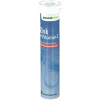 Produktbild von gesund leben Zink Gluconat und Vitamin C Brausetabletten