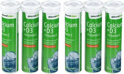gesundleben Calcium D3 Vitamin C Brausetabletten mit Orangengeschmack für Schwangere und Stillende – Bild 1 von 1